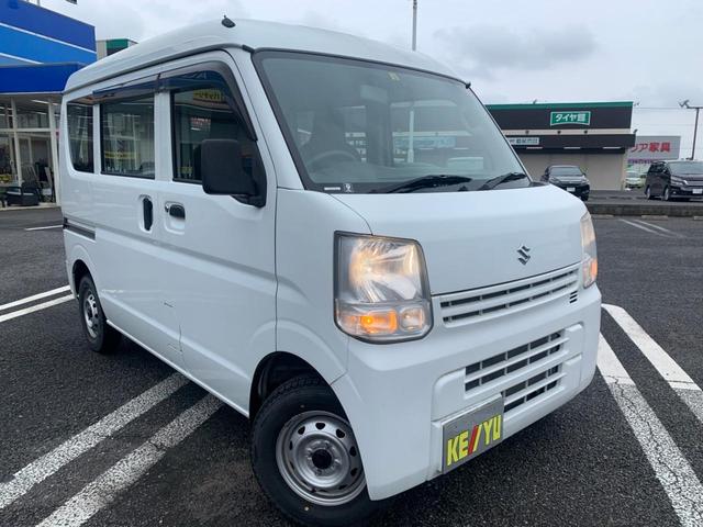 PA ハイルーフ仕様 禁煙車 集中ドアロック 最大積載量350キロ エアコン パワステ AM/FMラジオ スタッドレスタイヤ 夏タイヤ4本車載 ドリンクホルダー(4枚目)
