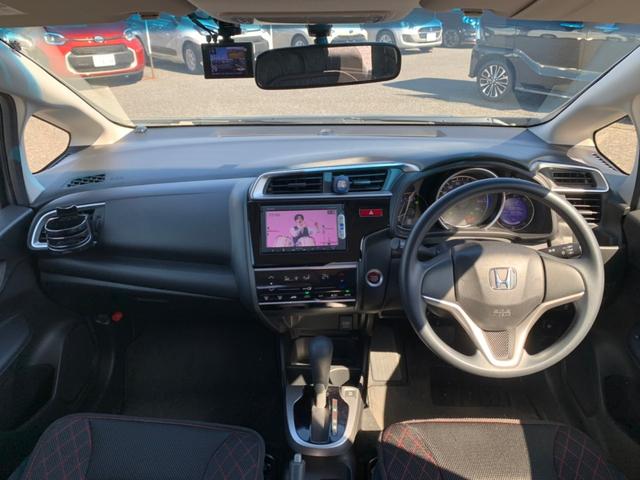 13G・Fパッケージ 禁煙車 アイドリングSTOP 純正ナビTV ブルートゥース バックカメラ 前後ドラレコ DVD CD ラジオ ヘットライトレベライザー オート電格ミラー オートエアコン TRC Wエアバック ドラレコ(3枚目)
