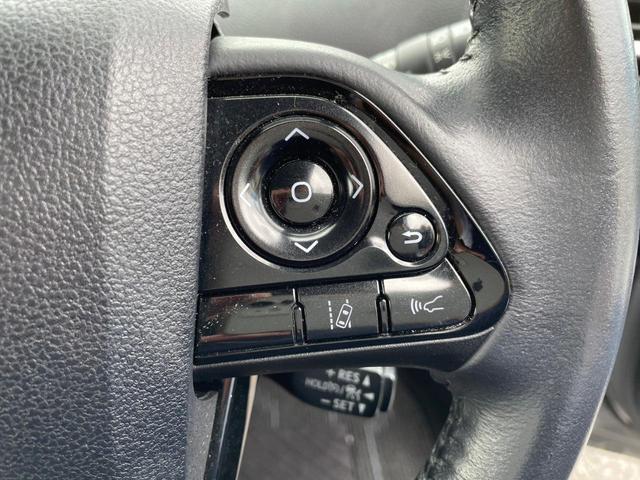 Aプレミアム LED付フルエアロ トヨタセーフティセンス 禁煙 後期型 9インチSDナビ BSM HUD フルセグTV Bluetooth バックカメラ ETC ドラレコ パーキングアシスト 温冷付電動黒革シート AC100V電源 レーダークルコン LED(27枚目)