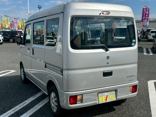 エブリイ PA【4WD】【買取直販】 コムテック製前後ドラレコ/ETC/社外12AW・スタッドレスタイヤ/マニュアルエアコン・パワステ/ABS/取説・保証書(9枚目)