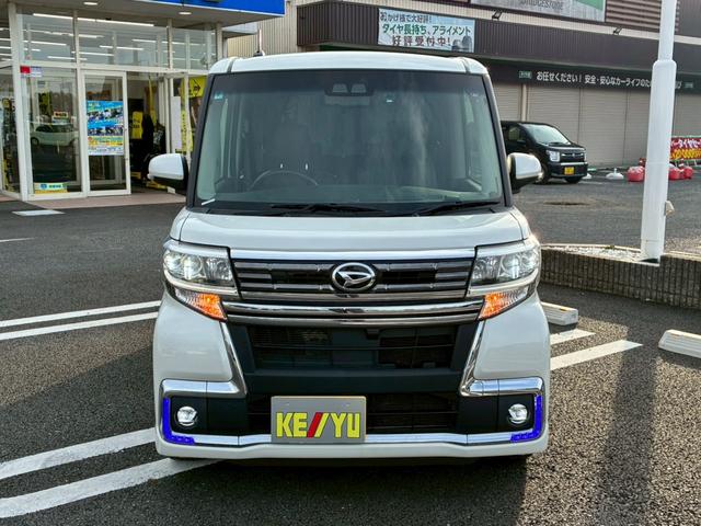 タント カスタムRS トップエディションSAIII【下取直販】禁煙 衝突被害軽減 車線逸脱警告 社外ナビ CD録音 ブルーレイ フルセグ Bluetooth バックカメラ ETC 両側電動スライド LEDライト シートヒーター スマートキー プッシュスタート MC後期(5枚目)