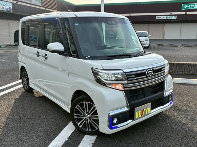 タント カスタムRS トップエディションSAIII【下取直販】禁煙 衝突被害軽減 車線逸脱警告 社外ナビ CD録音 ブルーレイ フルセグ Bluetooth バックカメラ ETC 両側電動スライド LEDライト シートヒーター スマートキー プッシュスタート MC後期(6枚目)