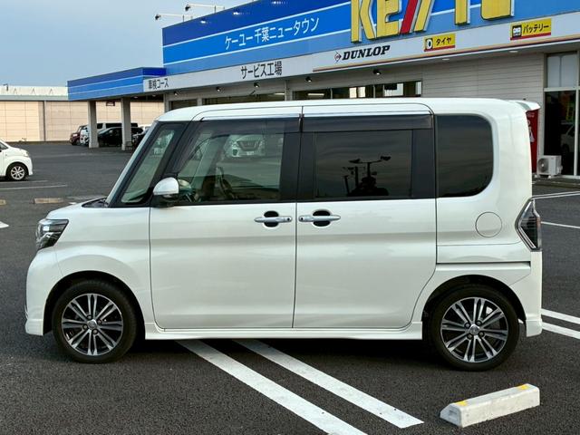 タント カスタムRS トップエディションSAIII【下取直販】禁煙 衝突被害軽減 車線逸脱警告 社外ナビ CD録音 ブルーレイ フルセグ Bluetooth バックカメラ ETC 両側電動スライド LEDライト シートヒーター スマートキー プッシュスタート MC後期(10枚目)