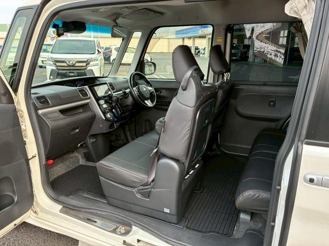 タント カスタムRS トップエディションSAIII【下取直販】禁煙 衝突被害軽減 車線逸脱警告 社外ナビ CD録音 ブルーレイ フルセグ Bluetooth バックカメラ ETC 両側電動スライド LEDライト シートヒーター スマートキー プッシュスタート MC後期(18枚目)