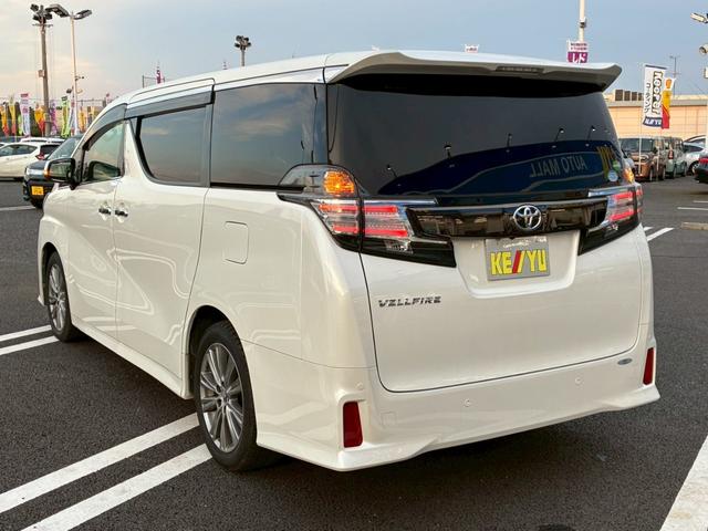 ヴェルファイア 2.5Z Aエディション ゴールデンアイズ【禁煙】 純正9型ナビ CD録音 DVD再生 フルセグTV Bluetooth 後席モニター バックカメラ ETC LEDライト フォグ 両側電動スライド 電動リアゲート コーナーセンサー クルーズコントロール(8枚目)