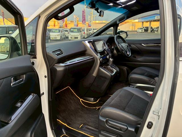 ヴェルファイア 2.5Z Aエディション ゴールデンアイズ【禁煙】 純正9型ナビ CD録音 DVD再生 フルセグTV Bluetooth 後席モニター バックカメラ ETC LEDライト フォグ 両側電動スライド 電動リアゲート コーナーセンサー クルーズコントロール(17枚目)