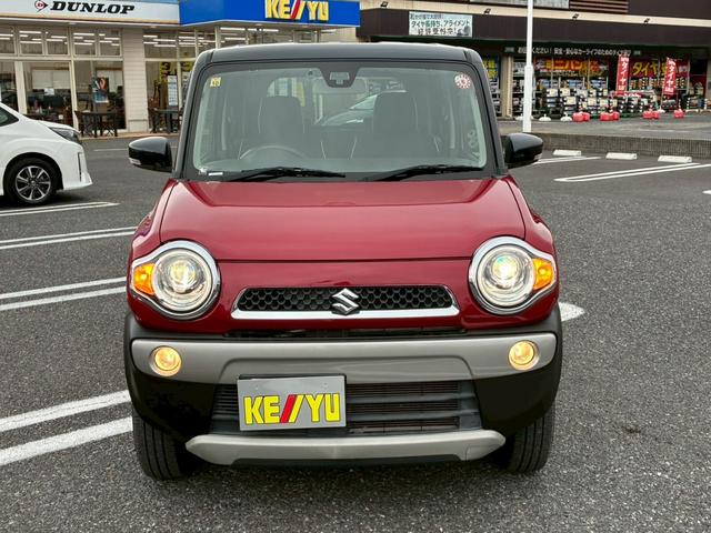 ハスラー Ｘターボ【禁煙】　衝突被害軽減　社外ナビ　ＣＤ録音　ＤＶＤ再生　フルセグＴＶ　Ｂｌｕｅｔｏｏｔｈ　ＥＴＣ　ＨＩＤライト　フォグランプ　スマートキー　プッシュスタート　シートヒーター　純正アルミ　２３年製ダンロップタイヤ（5枚目）