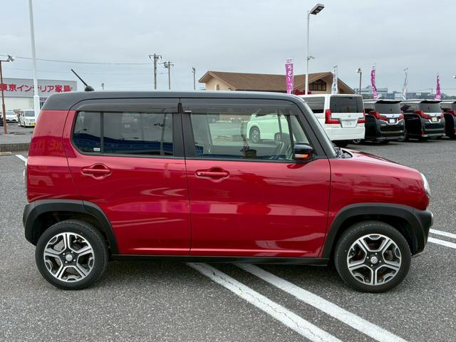 ハスラー Ｘターボ【禁煙】　衝突被害軽減　社外ナビ　ＣＤ録音　ＤＶＤ再生　フルセグＴＶ　Ｂｌｕｅｔｏｏｔｈ　ＥＴＣ　ＨＩＤライト　フォグランプ　スマートキー　プッシュスタート　シートヒーター　純正アルミ　２３年製ダンロップタイヤ（7枚目）