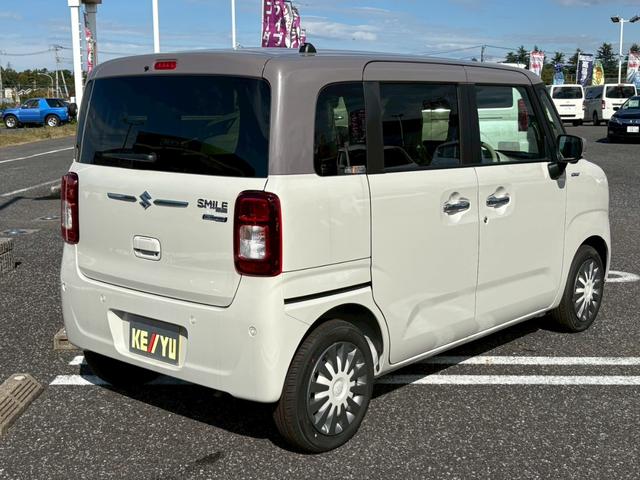 ワゴンRスマイル ハイブリッドX【届出済未使用車】【4WD】 衝突被害軽減 車線逸脱警告 アダプティブクルコン 全方位カメラ付純正9型ナビ CD/DVD フルセグTV Bluetooth HUD LEDライト 両側電動スライド コーナーセンサー シートヒーター(8枚目)