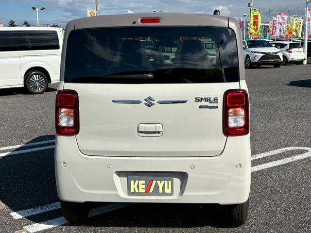 ワゴンRスマイル ハイブリッドX【届出済未使用車】【4WD】 衝突被害軽減 車線逸脱警告 アダプティブクルコン 全方位カメラ付純正9型ナビ CD/DVD フルセグTV Bluetooth HUD LEDライト 両側電動スライド コーナーセンサー シートヒーター(12枚目)