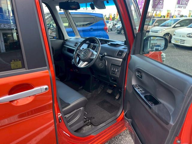 タント カスタムＲＳ　トップエディションＳＡＩＩ【ターボ】【禁煙】　衝突被害軽減　車線逸脱警告　純正８型ナビ　ＣＤ／ＤＶＤ再生　フルセグＴＶ　Ｂｌｕｅｔｏｏｔｈ　バックカメラ　ＬＥＤライト　ＥＴＣ　両側電動スライド　アイドリングストップ　ハーフレザーシート　純正アルミ（17枚目）