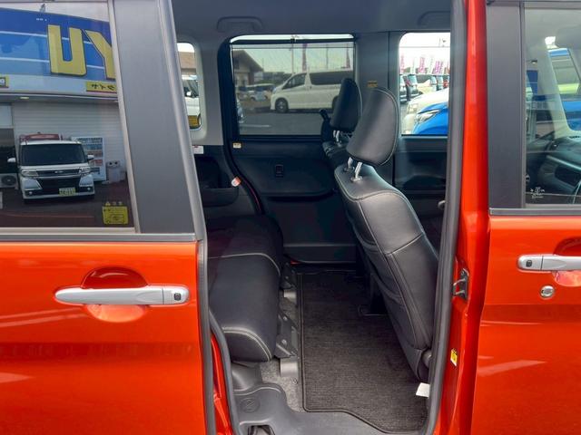 タント カスタムＲＳ　トップエディションＳＡＩＩ【ターボ】【禁煙】　衝突被害軽減　車線逸脱警告　純正８型ナビ　ＣＤ／ＤＶＤ再生　フルセグＴＶ　Ｂｌｕｅｔｏｏｔｈ　バックカメラ　ＬＥＤライト　ＥＴＣ　両側電動スライド　アイドリングストップ　ハーフレザーシート　純正アルミ（18枚目）