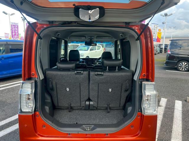 タント カスタムＲＳ　トップエディションＳＡＩＩ【ターボ】【禁煙】　衝突被害軽減　車線逸脱警告　純正８型ナビ　ＣＤ／ＤＶＤ再生　フルセグＴＶ　Ｂｌｕｅｔｏｏｔｈ　バックカメラ　ＬＥＤライト　ＥＴＣ　両側電動スライド　アイドリングストップ　ハーフレザーシート　純正アルミ（19枚目）