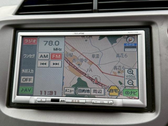 フィット G【買取直販】 社外メモリーナビ CD再生 ワンセグTV ヘッドライトレベライザー ETC 電動格納ミラー ミラーウィンカー キーレスエントリー オートA/C Wエアバック 禁煙(23枚目)