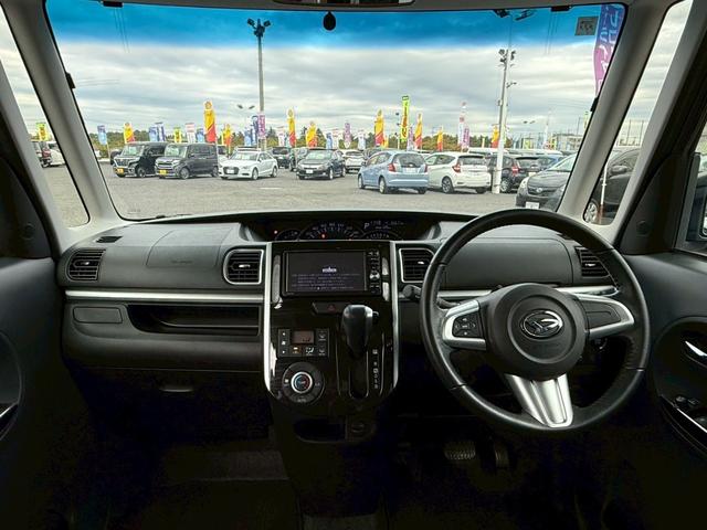 タント カスタムRS トップエディションSA 禁煙 両側電動スライド 衝突被害軽減 純正ナビ CD/DVD再生 フルセグTV Bluetooth バックカメラ LEDライト フォグランプ 両側電動スライド ETC スマートキー プッシュスタート ハーフレザーシート 禁煙(4枚目)