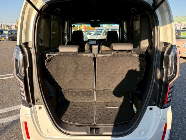 Ｎ－ＢＯＸカスタム Ｌターボ　スタイル＋ブラック　禁煙　両側電動スライドドア　ホンダセンシング　車線逸脱警告　純正８型地デジナビ　バックカメラ　Ｂｌｕｅｔｏｏｔｈ　ＵＳＢ　ＬＥＤオートライト　追従クルコン　半革シート　シートヒーター　パドルシフト　純正アルミ　スペアキー　保証書（20枚目）