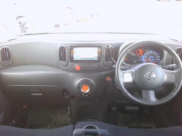 キューブ 15X Vセレクション スタットレスタイヤ一式 純正MC313メモリーナビゲーション プライバシーガラス ETC インテリジェントキー プライバシーガラス(4枚目)