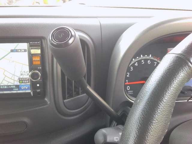 キューブ 15X Vセレクション スタットレスタイヤ一式 純正MC313メモリーナビゲーション プライバシーガラス ETC インテリジェントキー プライバシーガラス(6枚目)