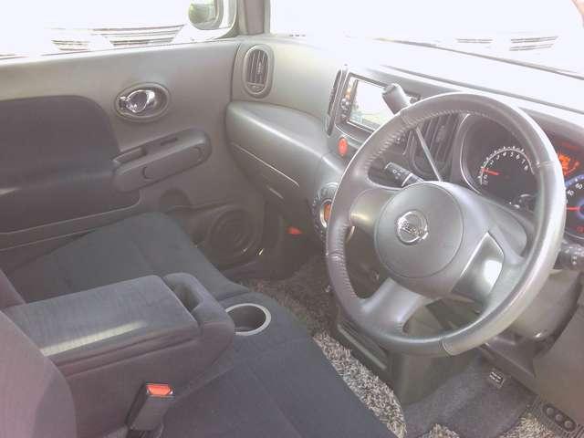 キューブ 15X Vセレクション スタットレスタイヤ一式 純正MC313メモリーナビゲーション プライバシーガラス ETC インテリジェントキー プライバシーガラス(14枚目)