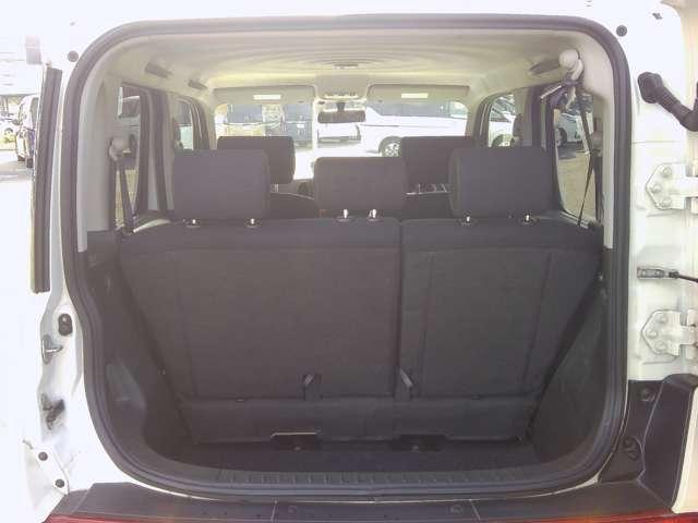 キューブ 15X Vセレクション スタットレスタイヤ一式 純正MC313メモリーナビゲーション プライバシーガラス ETC インテリジェントキー プライバシーガラス(17枚目)