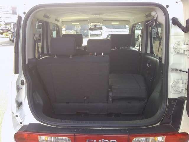 キューブ 15X Vセレクション スタットレスタイヤ一式 純正MC313メモリーナビゲーション プライバシーガラス ETC インテリジェントキー プライバシーガラス(18枚目)