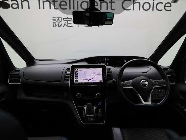 セレナ １．２　ｅ－ＰＯＷＥＲ　ＡＵＴＥＣＨ　セーフティパッケージ　プロパイロット／前席ヒーターシート／衝突被　寒冷地　両電動ドア　レーンアシスト　レーダークルーズコントロール　ＥＴＣ　１オーナー　バックモニター　スマキー　ＡＷ　ＬＥＤライト　ドラレコ　ナビＴＶ　カーテンエアバック　キーレス　メモリーナビ（3枚目）