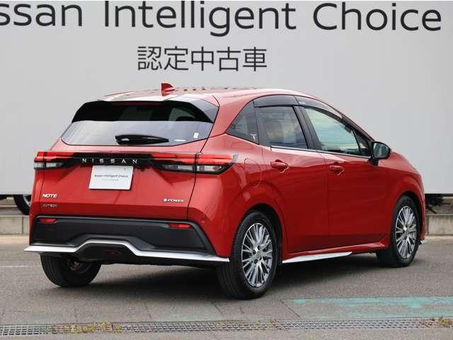ノート AUTECH/ /プロパイロット/踏み間違い防止/アラウン 全方位 衝突被害軽減装置 レーンキープ 盗難防止 寒冷地仕様 点検記録簿 1オーナー LEDヘッド バックモニター ドラレコ サイドカーテンエアバック インテリジェントキー ETC エアバッグ(2枚目)