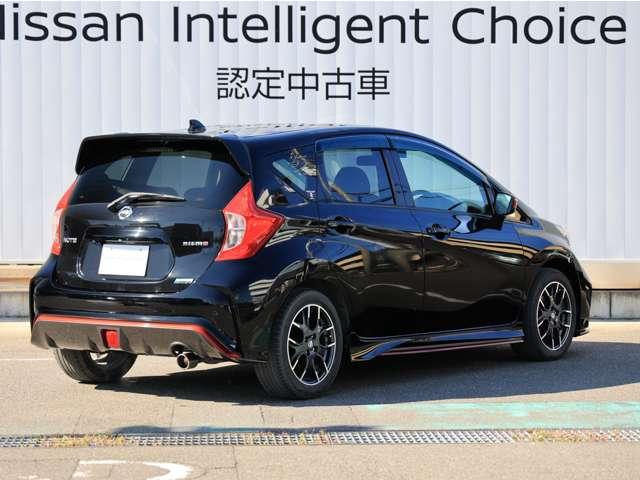 ノート １．２　ＮＩＳＭＯ　※当社指定ナビ取り付サービス※バクモニタ　ＥＣＯモード　記録簿付き　ＬＥＤランプ　エアバック　Ｗエアバック　パワーステアリング　ドラレコ　キーレスエントリー　フルオートエアコン　ＡＢＳ　パワーウインドウ　リヤビューカメラ　ＥＴＣ装着車（2枚目）