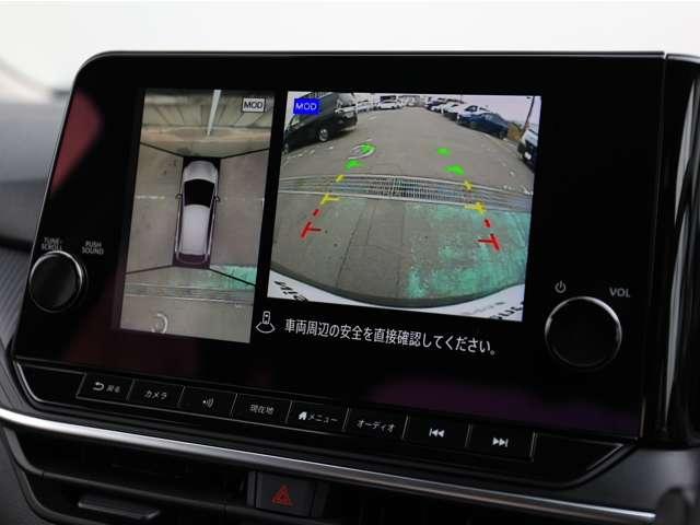 ノート １．２　Ｘ　当社社用車ＵＰ／アラウンドビューモニター／衝（6枚目）