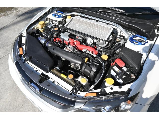 インプレッサ ＷＲＸ　ＳＴｉ　スペックＣ　後期Ｅ型　ＳＴＩスポイラー＆鍛造１８アルミ　クスコタワーバー＆スタビ　補強パーツ　ＨＫＳ車高調＆スーパーターボマフラー＆エアクリーナー　ＤＥＦＩブースト計　カロッツエリア製ナビ＆Ｂカメラ＆ＥＴＣ（47枚目）