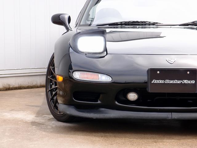 ＲＸ－７ ツーリングＸ　サンルーフ　ローダウン　ｗｅｄｅｓｐｏｒｔ製ＳＡ１５Ｒ１８ＡＷ　オプションＢＯＳＥサウンドウーハー　ＬＥＤヘッドライト　フロントエアロ　リアウイング　ＨＫＳマフラー　４型モデル　ＭＯＭＯステアリング（30枚目）