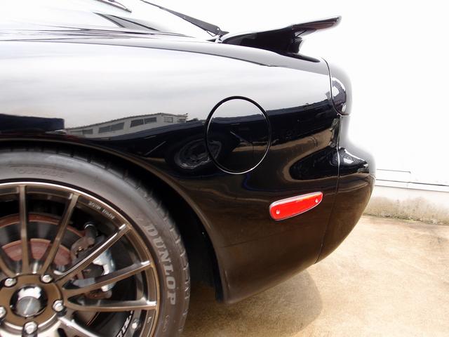 ＲＸ－７ ツーリングＸ　サンルーフ　ローダウン　ｗｅｄｅｓｐｏｒｔ製ＳＡ１５Ｒ１８ＡＷ　オプションＢＯＳＥサウンドウーハー　ＬＥＤヘッドライト　フロントエアロ　リアウイング　ＨＫＳマフラー　４型モデル　ＭＯＭＯステアリング（48枚目）