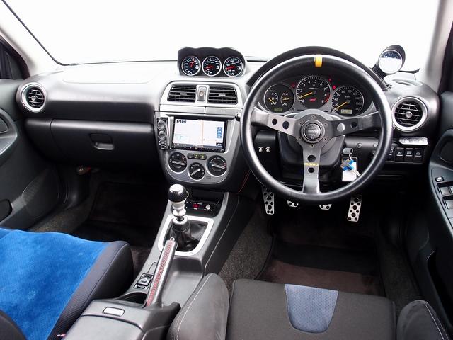 インプレッサ WRX STi エンドレス車高調 RAYSボルクレーシングTE3718AW SD地デジナビ フルエアロ ARAIウイング ECUセッテシング Defi追加メーターX4 バックカメラ RACRO Tベルト交換済 ETC(3枚目)