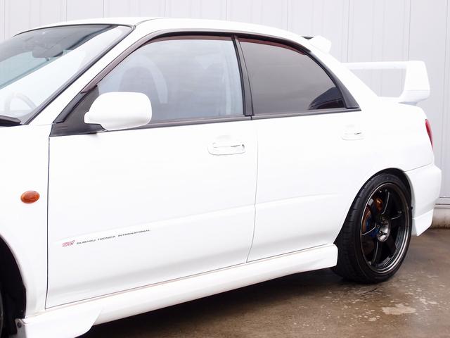 インプレッサ WRX STi エンドレス車高調 RAYSボルクレーシングTE3718AW SD地デジナビ フルエアロ ARAIウイング ECUセッテシング Defi追加メーターX4 バックカメラ RACRO Tベルト交換済 ETC(9枚目)
