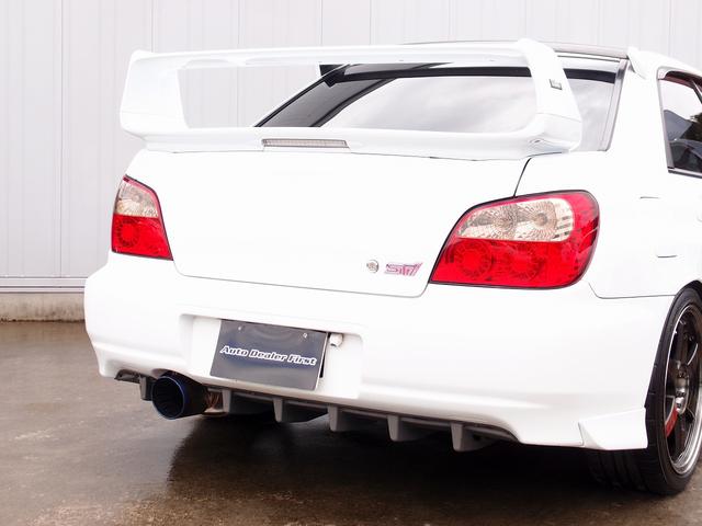 インプレッサ WRX STi エンドレス車高調 RAYSボルクレーシングTE3718AW SD地デジナビ フルエアロ ARAIウイング ECUセッテシング Defi追加メーターX4 バックカメラ RACRO Tベルト交換済 ETC(11枚目)