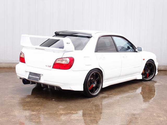 インプレッサ WRX STi エンドレス車高調 RAYSボルクレーシングTE3718AW SD地デジナビ フルエアロ ARAIウイング ECUセッテシング Defi追加メーターX4 バックカメラ RACRO Tベルト交換済 ETC(24枚目)
