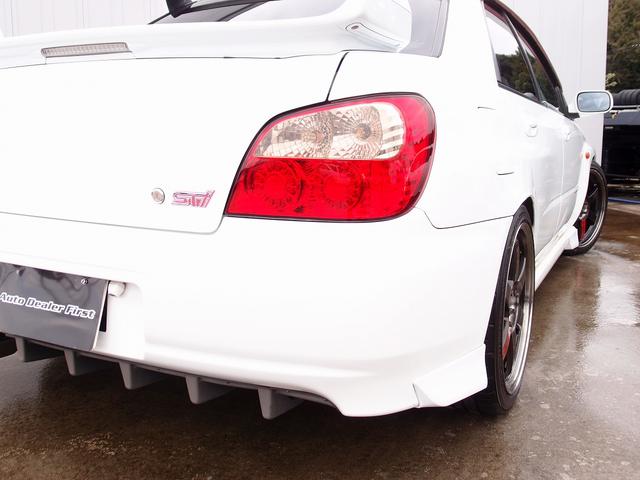 インプレッサ WRX STi エンドレス車高調 RAYSボルクレーシングTE3718AW SD地デジナビ フルエアロ ARAIウイング ECUセッテシング Defi追加メーターX4 バックカメラ RACRO Tベルト交換済 ETC(46枚目)
