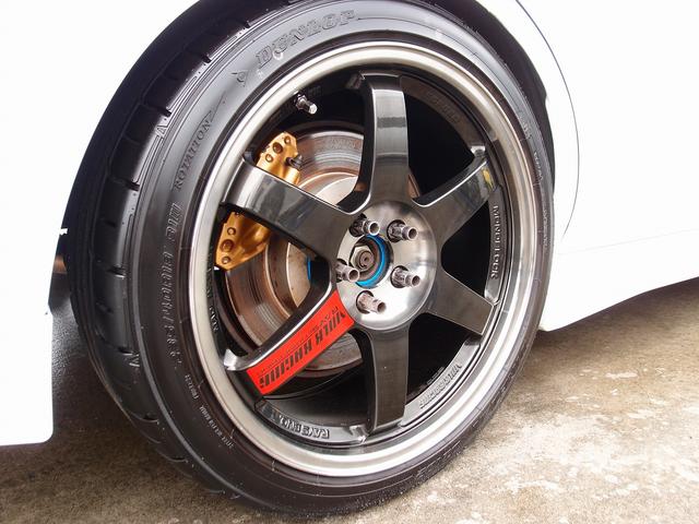 インプレッサ WRX STi エンドレス車高調 RAYSボルクレーシングTE3718AW SD地デジナビ フルエアロ ARAIウイング ECUセッテシング Defi追加メーターX4 バックカメラ RACRO Tベルト交換済 ETC(56枚目)