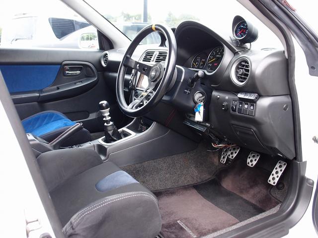 インプレッサ WRX STi エンドレス車高調 RAYSボルクレーシングTE3718AW SD地デジナビ フルエアロ ARAIウイング ECUセッテシング Defi追加メーターX4 バックカメラ RACRO Tベルト交換済 ETC(65枚目)