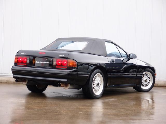 サバンナRX-7 カブリオレ 走行44961kmディーラーリビルトエンジン載替 令和7年1月ディーラー全塗装 整備記録簿14枚 ディーラー納品書23枚 BBS16AW フジツボマフラー 茶革 5MT 整備部品交換歴 電動オープン(2枚目)