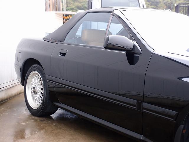 サバンナRX-7 カブリオレ 走行44961kmディーラーリビルトエンジン載替 令和7年1月ディーラー全塗装 整備記録簿14枚 ディーラー納品書23枚 BBS16AW フジツボマフラー 茶革 5MT 整備部品交換歴 電動オープン(9枚目)