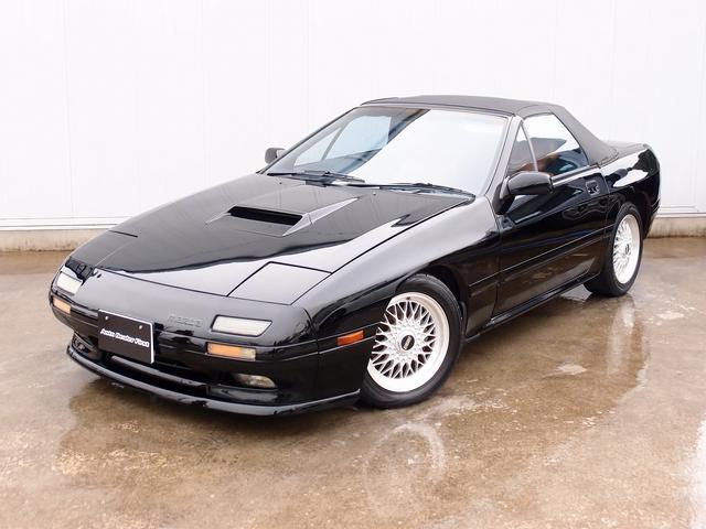 サバンナRX-7 カブリオレ 走行44961kmディーラーリビルトエンジン載替 令和7年1月ディーラー全塗装 整備記録簿14枚 ディーラー納品書23枚 BBS16AW フジツボマフラー 茶革 5MT 整備部品交換歴 電動オープン(23枚目)