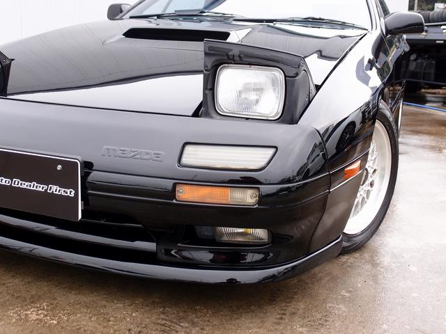 サバンナRX-7 カブリオレ 走行44961kmディーラーリビルトエンジン載替 令和7年1月ディーラー全塗装 整備記録簿14枚 ディーラー納品書23枚 BBS16AW フジツボマフラー 茶革 5MT 整備部品交換歴 電動オープン(32枚目)