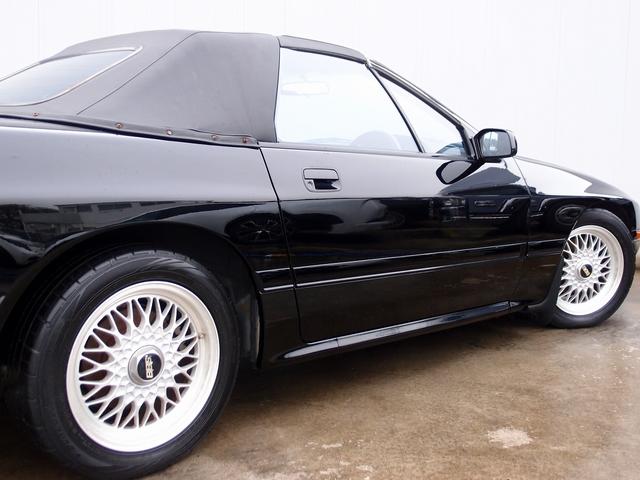 サバンナRX-7 カブリオレ 走行44961kmディーラーリビルトエンジン載替 令和7年1月ディーラー全塗装 整備記録簿14枚 ディーラー納品書23枚 BBS16AW フジツボマフラー 茶革 5MT 整備部品交換歴 電動オープン(53枚目)