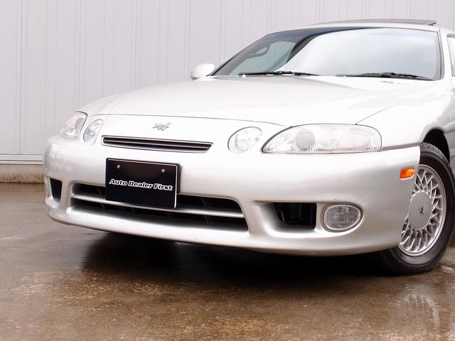 ソアラ 3.0GT 過去分解整備記録簿18枚 純正ナビ サンルーフ 黒革シート ETC 純正15AWタイヤ7分山 パワーシート フルノーマル車両 全車検時整備記録簿付 スモーク 純正ドアバイザー クルーズ 取説 整備手帳(8枚目)