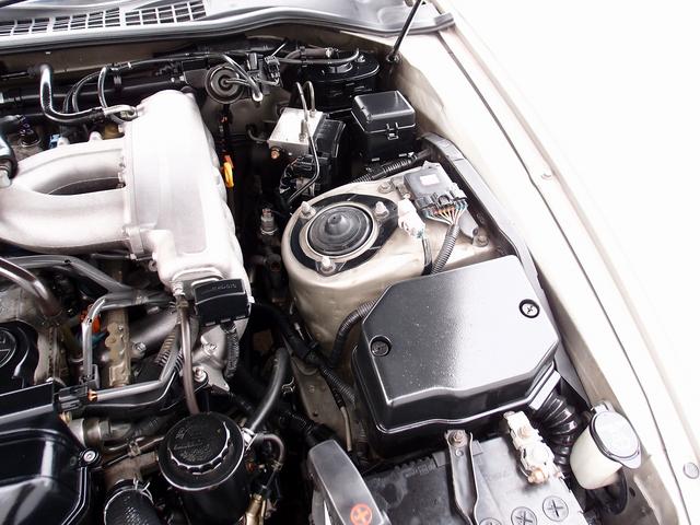 ソアラ 3.0GT 過去分解整備記録簿18枚 純正ナビ サンルーフ 黒革シート ETC 純正15AWタイヤ7分山 パワーシート フルノーマル車両 全車検時整備記録簿付 スモーク 純正ドアバイザー クルーズ 取説 整備手帳(51枚目)