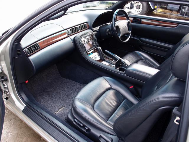 ソアラ 3.0GT 過去分解整備記録簿18枚 純正ナビ サンルーフ 黒革シート ETC 純正15AWタイヤ7分山 パワーシート フルノーマル車両 全車検時整備記録簿付 スモーク 純正ドアバイザー クルーズ 取説 整備手帳(59枚目)