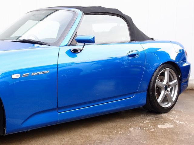 S2000 ベースグレード ASM車両 ASMエアロ ASMマフラー ASMカーボンボンネット ASMXRECAROシート アラゴスタ車高調 モデリスタ17AW 幌張替 過去整備記録簿19枚 無限ロールバー 無限エアクリBOX(9枚目)