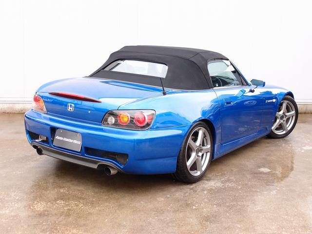 S2000 ベースグレード ASM車両 ASMエアロ ASMマフラー ASMカーボンボンネット ASMXRECAROシート アラゴスタ車高調 モデリスタ17AW 幌張替 過去整備記録簿19枚 無限ロールバー 無限エアクリBOX(24枚目)