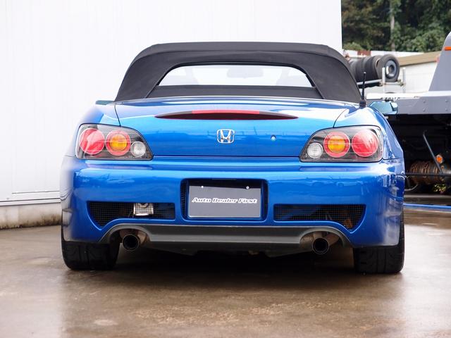 S2000 ベースグレード ASM車両 ASMエアロ ASMマフラー ASMカーボンボンネット ASMXRECAROシート アラゴスタ車高調 モデリスタ17AW 幌張替 過去整備記録簿19枚 無限ロールバー 無限エアクリBOX(26枚目)